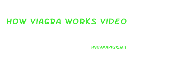 How Viagra Works Video