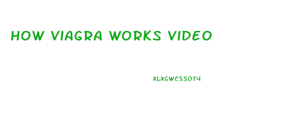 How Viagra Works Video