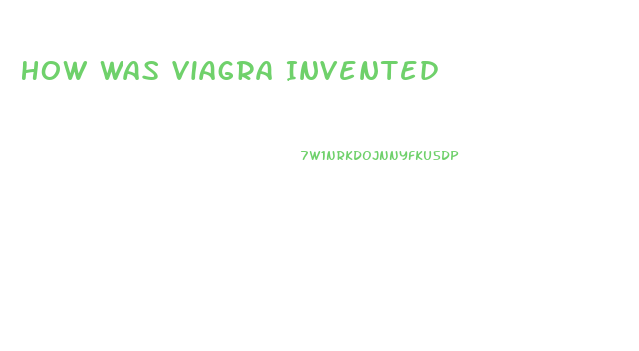 How Was Viagra Invented