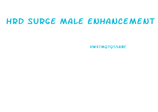 Hrd Surge Male Enhancement