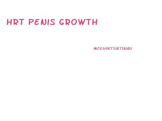 Hrt Penis Growth