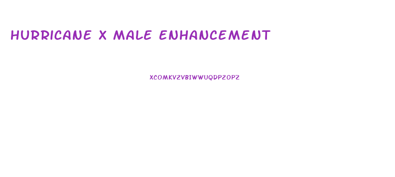 Hurricane X Male Enhancement