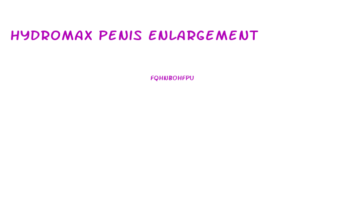 Hydromax Penis Enlargement