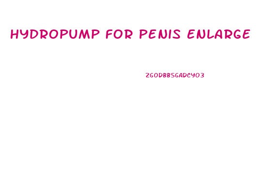 Hydropump For Penis Enlarge