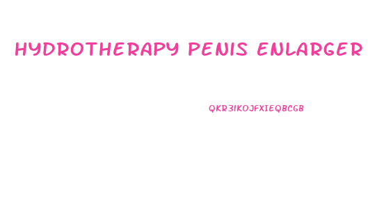 Hydrotherapy Penis Enlarger