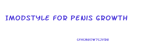 Imodstyle For Penis Growth