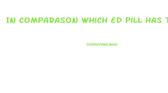 In Comparason Which Ed Pill Has The Longest Effects Viagra Or Cialis