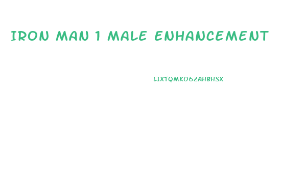 Iron Man 1 Male Enhancement