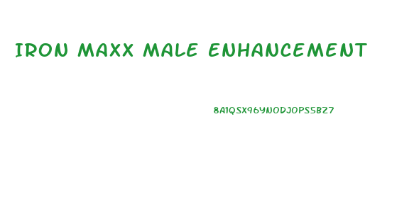 Iron Maxx Male Enhancement