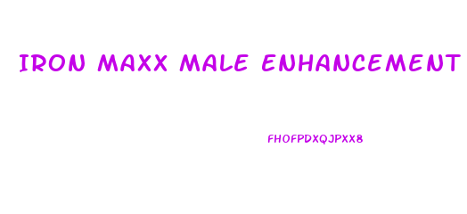 Iron Maxx Male Enhancement Pills