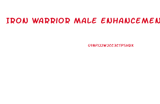 Iron Warrior Male Enhancement