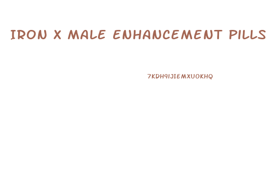 Iron X Male Enhancement Pills