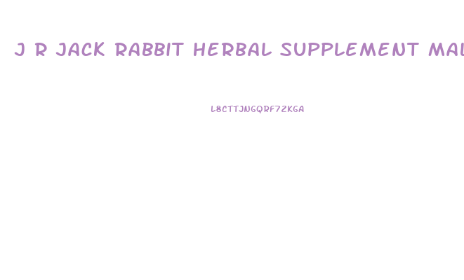 J R Jack Rabbit Herbal Supplement Male Enhancement 60 Pills