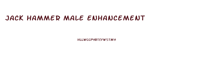 Jack Hammer Male Enhancement