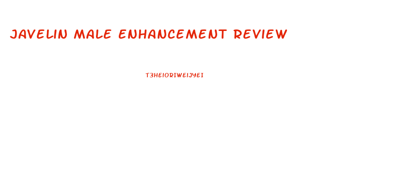 Javelin Male Enhancement Review