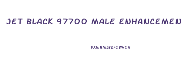 Jet Black 97700 Male Enhancement