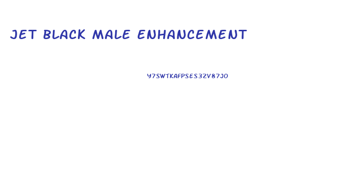 Jet Black Male Enhancement