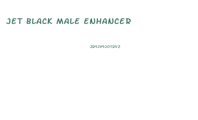 Jet Black Male Enhancer