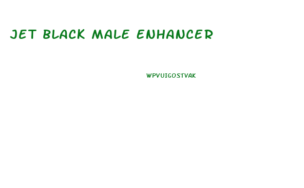 Jet Black Male Enhancer