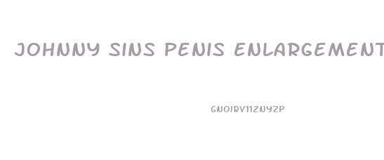 Johnny Sins Penis Enlargement