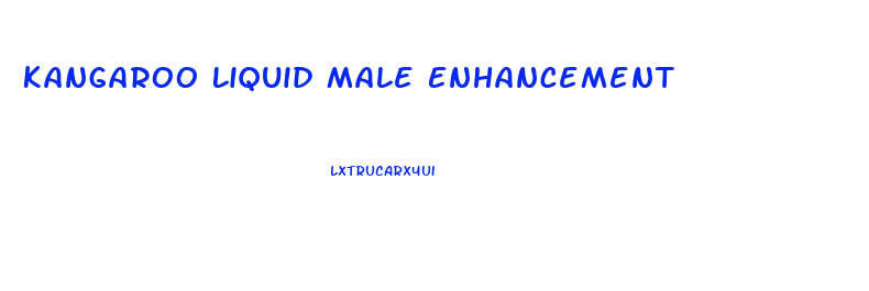 Kangaroo Liquid Male Enhancement