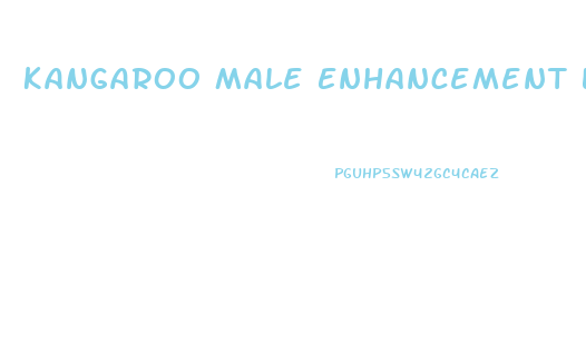 Kangaroo Male Enhancement Liquid