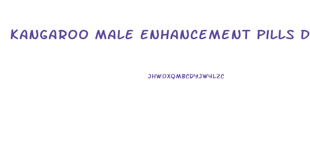 Kangaroo Male Enhancement Pills Directions