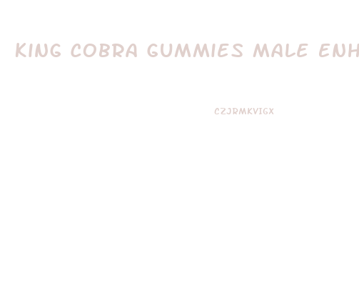 King Cobra Gummies Male Enhancement Amazon