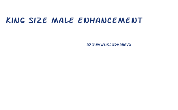 King Size Male Enhancement