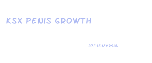 Ksx Penis Growth