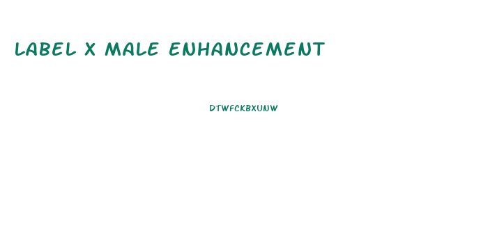 Label X Male Enhancement