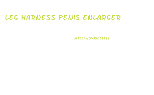 Leg Harness Penis Enlarger