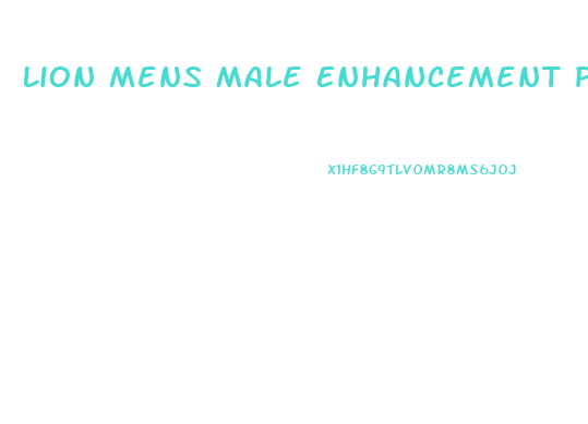 Lion Mens Male Enhancement Pills