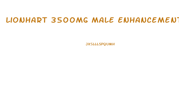 Lionhart 3500mg Male Enhancement Liquid