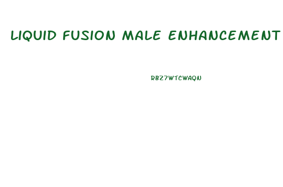 Liquid Fusion Male Enhancement Shooter