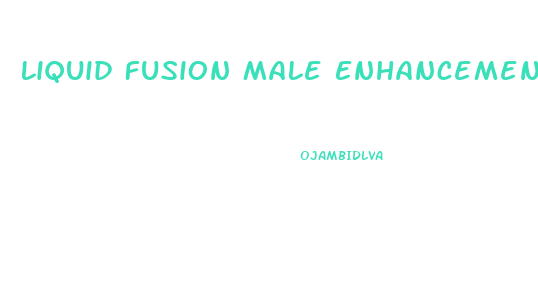 Liquid Fusion Male Enhancement Shot