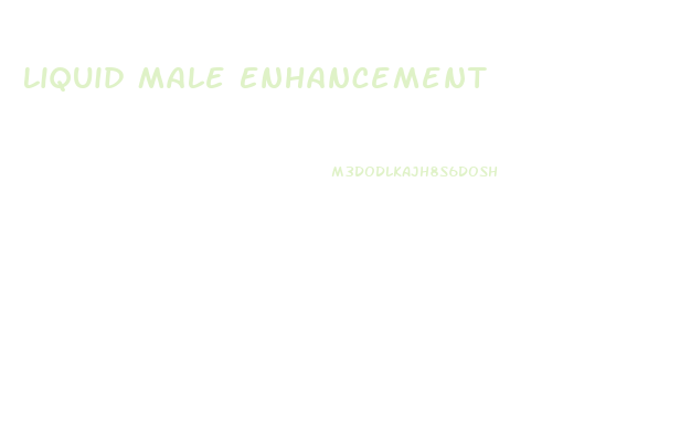 Liquid Male Enhancement