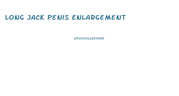 Long Jack Penis Enlargement