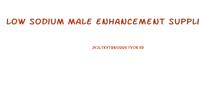 Low Sodium Male Enhancement Suppliment Alpha Fuel