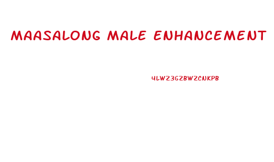 Maasalong Male Enhancement