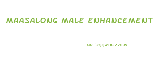 Maasalong Male Enhancement