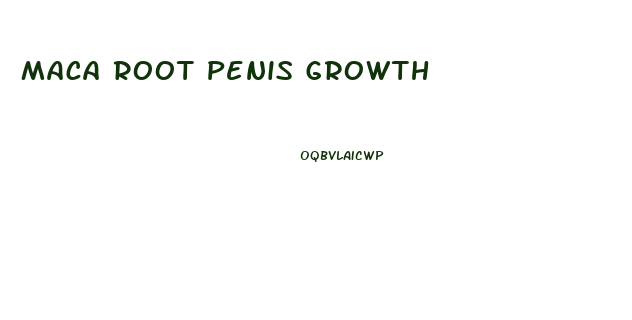 Maca Root Penis Growth