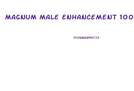 Magnum Male Enhancement 1000k