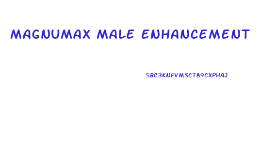 Magnumax Male Enhancement