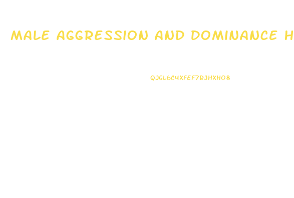 Male Aggression And Dominance Has Been Enhanced Due To