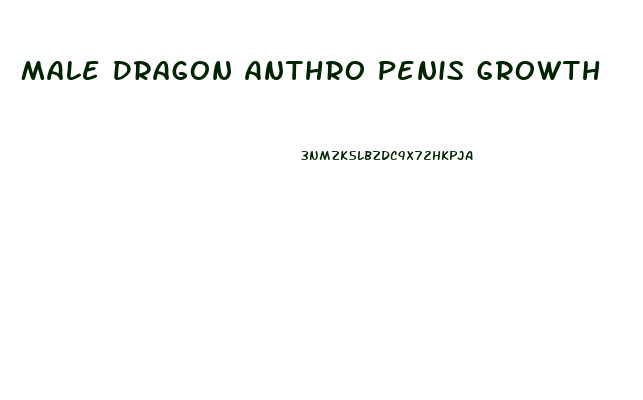 Male Dragon Anthro Penis Growth