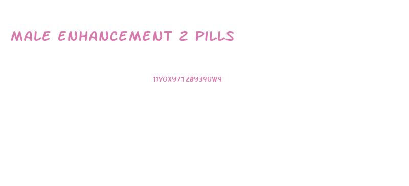 Male Enhancement 2 Pills