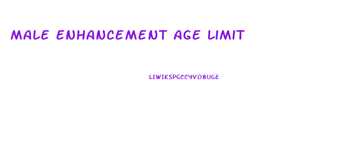 Male Enhancement Age Limit