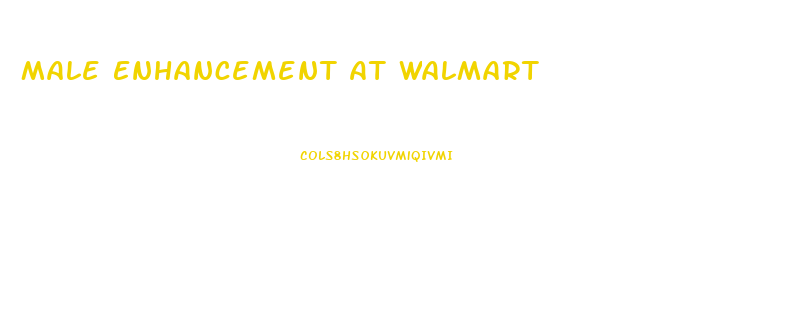 Male Enhancement At Walmart