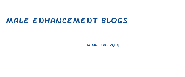 Male Enhancement Blogs